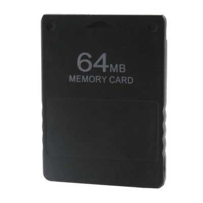 64MB High Speed Memory Card Compatible With Sony PS2 Games Black For 9226 - Image 1 of 4