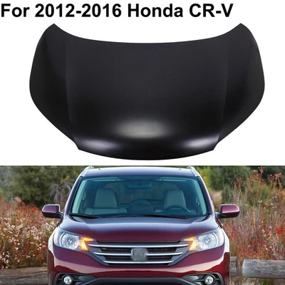 New Primed Steel Hood For 2012-2016 Honda Accord Sedan HO1230168 60100T0JA91ZZ - Image 1 of 4