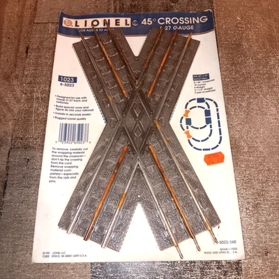 Vintage Lionel 45° Crossing 027 Gauge 6-5023 New Sealed New Old Stock With Issue - Image 1 of 4