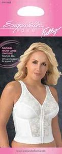EXCLUSIVE Form Fully Front Close Wirefree Longline Posture Bra w/Lace 44DD-NWT - Picture 1 of 6