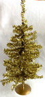 18 INCH HOBBY LOBBY 2010 GOLD CHRISTMAS TREE NIP CT 13