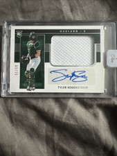 2023 Tyler Soderstrom Panini Three And Two RPA RC Auto Jersey Patch Card #51/99