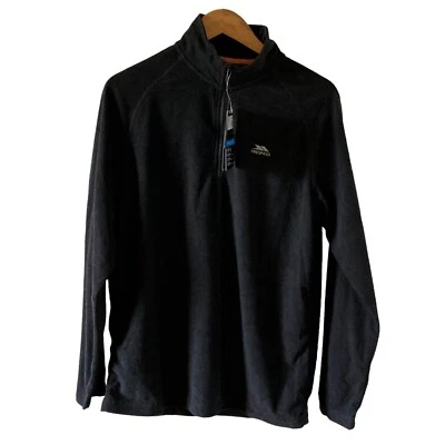 Nuevo con etiquetas Trespass carbón ligero polar para mujer talla L 100 % poliéster cremallera Foto 1 de 4