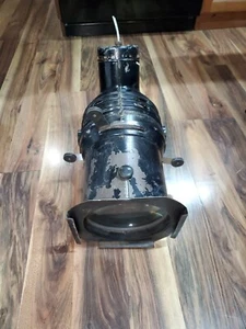 Antique Movie Theatre Stage Light Studio Spot Lamp Zoom Lens Vintage 500W Flood - Picture 1 of 15