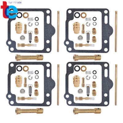 4 КОМПЛЕКТА ДЛЯ РЕМОНТА КАРБЮРАТОРА для Suzuki GS650E GS650G GS650GL 1981-198 - Изображение 1 из 4