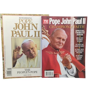 TV Guide Pope John Paul II Tribute Issue Special Edition Magazines Lot - Picture 1 of 6
