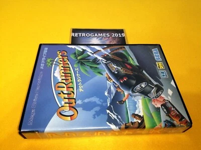 OUTRUNNERS - OUT RUNNERS  Mega Drive / GENESIS  MD SEGA MEGADRIVE REG CARD - Image 1 of 4
