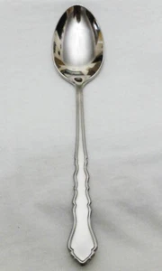 INTERNATIONAL AMERICANA Soup Spoon NEW NEVER USED  - Picture 1 of 3
