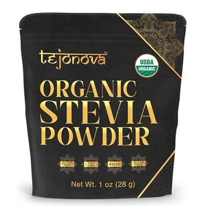 Edulcorante Stevia Tejonova Stevia en polvo oz azúcar orgánico sustituto stevia 200 porciones - Imagen 1 de 11