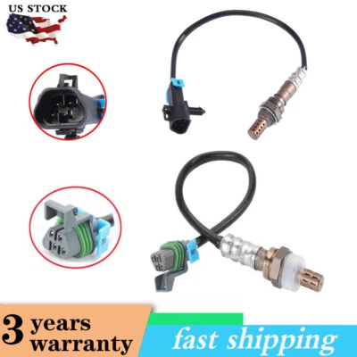 Sensor de oxígeno arriba+abajo 2 piezas para Chevrolet 2009-2012 Malibu y 2015-17 Equinox 2,4 L Foto 1 de 4