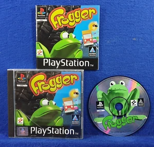 ps1 FROGGER Boxed With Manual Playstation PAL Version ps2 ps3 - Bild 1 von 4