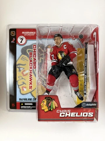 McFARLANE SPORTS PICKS NHL SERIES 7 CHICAGO BLACKHAWKS CHRIS CHELIOS VARIANT Cover