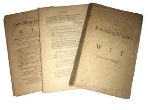 (1764) The Foundling Hospital for Wit - Whig political. parts 1-6. Worn - Bild 1 von 9