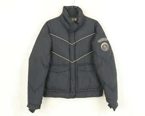 Eastern Mountain Sports Womens M Down Jacket Puffer Padded Coat Warm Bomber Top - Picture 1 of 4