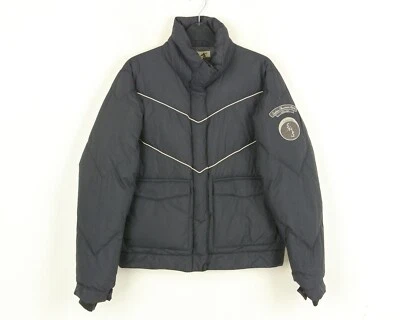 Eastern Mountain Sports Womens M Down Jacket Puffer Padded Coat Warm Bomber Top - Image 1 of 4