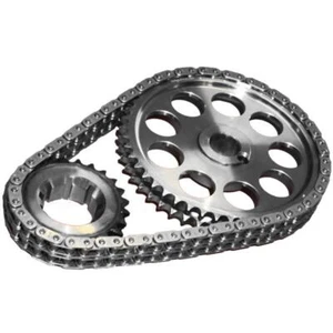 ROLLMASTER Double Roller IWIS Timing Chain Set BILLET for Ford 351C 351M 400 RED - Bild 1 von 4