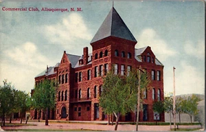 Postkarte Commercial Club Albuquerque New Mexico Rückseite geteilt unbesendet - Bild 1 von 2