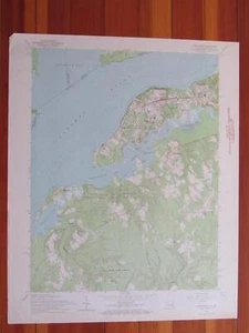 Indian Head Maryland 1968 original vintage mapa de ratón del USGS - Imagen 1 de 1