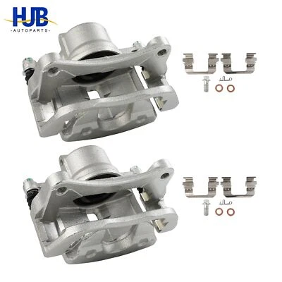 Fits 2013 - 2016 DODGE DART Brake Calipers w/ Bracket Front Left Right Foto 1 de 4