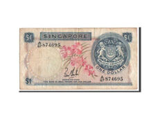 [#350267] Geldschein, Singapur, 1 Dollar, S+