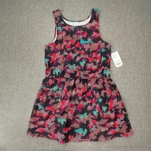 NEW! Xersion Sleeveless Skater Dress Girls XL-16 Adjustable Waist Camo Multi $40 - Picture 1 of 12