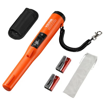 VEVOR Metal Detector Pinpointer IP68 Waterproof Handheld Detector Wand with LCD - image 1 of 4