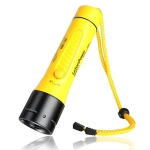 Diving Flashlight, Professional Dive Light,1800 Lumens IPX-8 Waterproof Flash... - Picture 1 of 9
