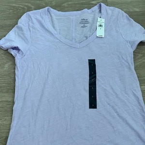 Banana Republic Gray Fitted Short Sleeve T-Shirt - Picture 1 of 2