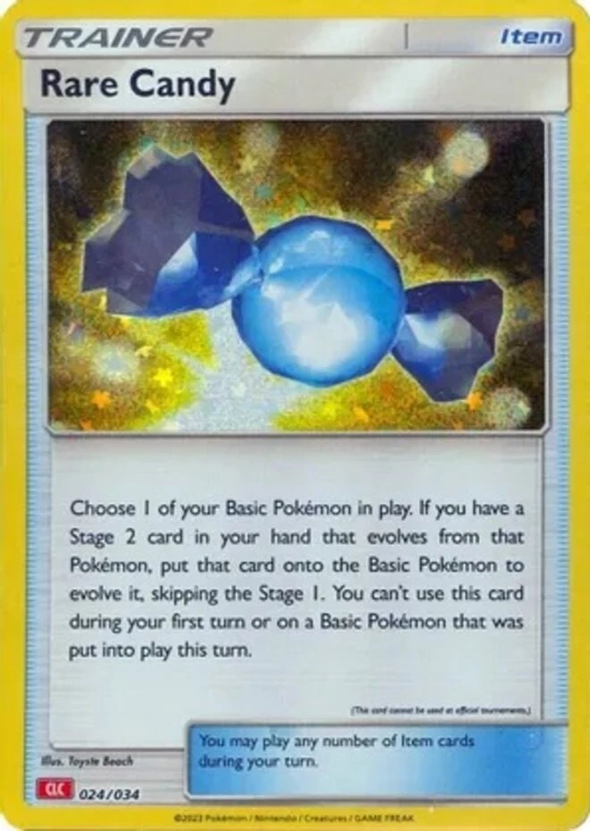 Rare Candy (CLC) - 024/034 - Classic Collection - Holo Pokemon TCG Classic Colle - Image 1 of 1