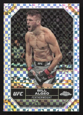 2024 Topps Chrome UFC Bill Algeo X-Fractor #27 Card - Image 1 of 2