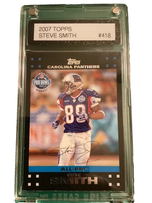 2007 Topps - All-Pro Steve Smith #418 Carolina Panthers in Zion Mag Pro Case - Image 1 of 4