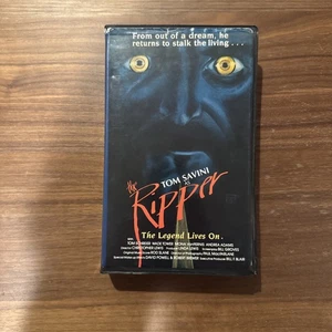 The Ripper VHS Rare Horror United Home Video SOV Vintage Clamshell Slasher 1985 - Picture 1 of 6