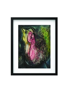 Marc Chagall, Original Lithograph Framed - Picture 1 of 3