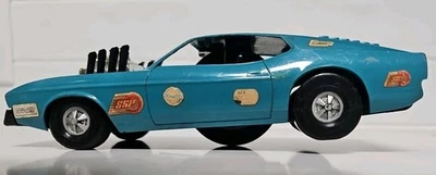 Vintage 1972 Kenner SSP Racer "Hustlin Hoss" Azul/Verde - Imagem 1 de 4