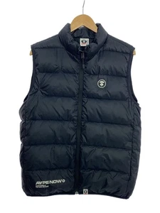 A BATHING APE down Vest black L Used - Picture 1 of 5