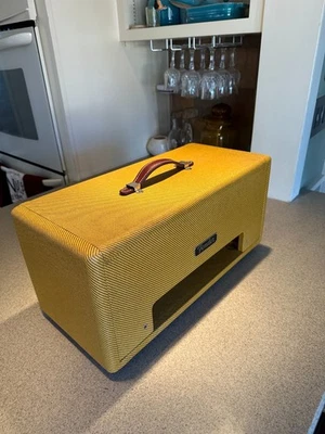 Gabinete de cabeza de tweed Weber 5e3 - para amplificador Fender Deluxe Foto 1 de 4