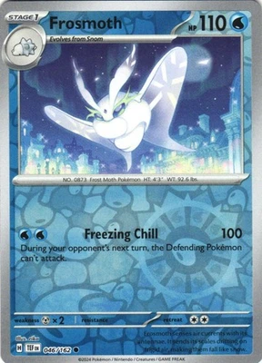 Frosmoth Common Reverse Holo SV05: Temporal Forces 046/162 NM - Image 1 of 2