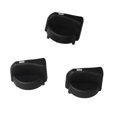 3Pcs AC Heater Control Knobs Replacement Kit For Peterbilt Models 1987-2011 - Image 1 of 4