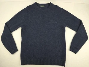 Rodd & Gunn Italian Yarn Lambswool Mens Jumper Size Med Extra Fine Navy Blue - Picture 1 of 10