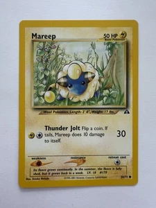 Pokémon TCG Mareep Neo Discovery 58/75 Regular Unlimited Common - Bild 1 von 2