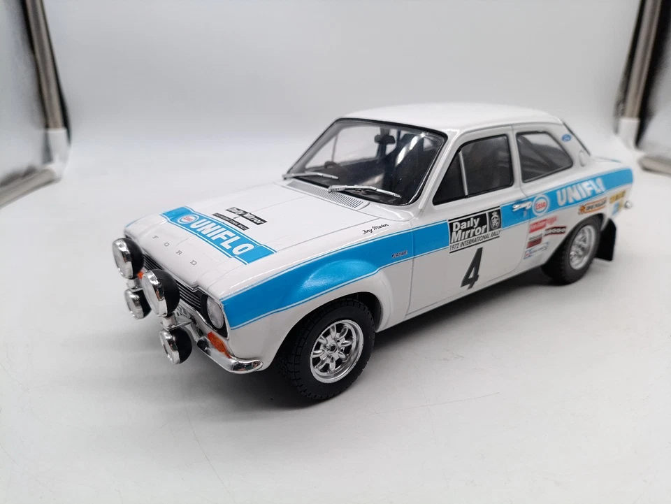 Ford Escort RS 1600 Rally Rac 1972 #4 Mason 1/18 Ixo Models Altaya - Immagine 1 di 4