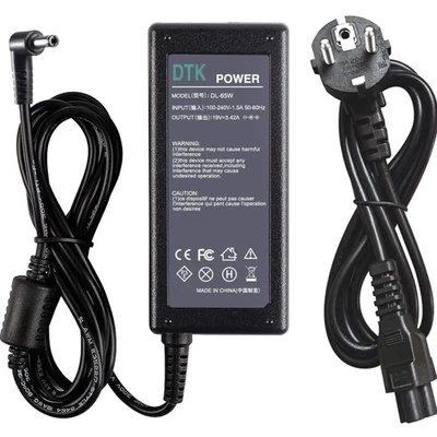 Laptop Ladegerät Netzteil 19V 3,42A 65W für Asus Toshiba Medion Kabel - Bild 1 von 2