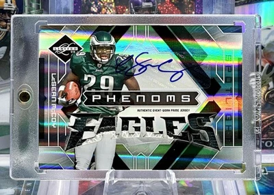 2009 Limited RPA LOGO /25 Rookie AUTO Autograph Jersey Patch Lesean McCoy Eagles - Image 1 of 2