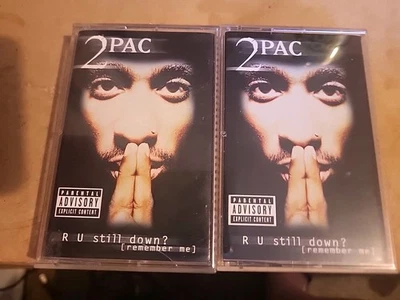 Juego de 2 cintas 2Pac TUPAC SHAKUR R U Still Down Cassette 1 & 2 Me Against The World Foto 1 de 4