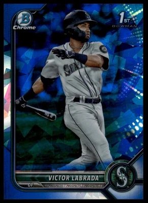 2022 Bowman Sapphire Edition #BCP-150 Victor Labrada - Image 1 of 2