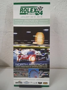 2016 Rolex 24 At Daytona Renewal Brochure RARE #02 Ganassi Ecoboost Ford - Picture 1 of 4
