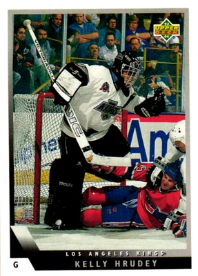 Kelly Hrudey Los Angeles Kings 1993-94 Upper Deck #216 NHL Hockey Card - Image 1 of 2