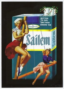 2018 Lost Wacky Pack Variations 4th Series FULL PUZZLE UNCUT SHEET "SAILEM" nm - Picture 1 of 2