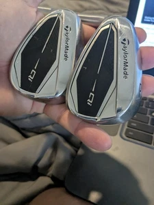 Good Left TaylorMade Qi10 wedge set. pitching,sand.kbs max mt 85 regular - Picture 1 of 6
