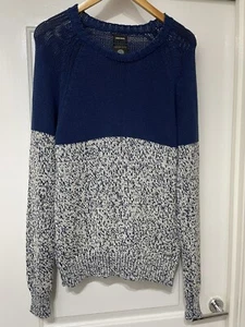 Mens Heavy Knit Diesel Jumper Size Large - Picture 1 of 5